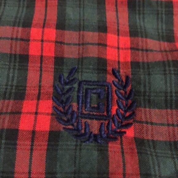 CHAPS boys long sleeve button down shirt size small . - Picture 2 of 5